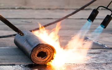 Far End asphalt flat roofing repairs